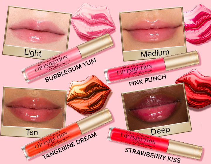 Too Faced Lip Injection Extreme - Bubblegum Yum - 4g