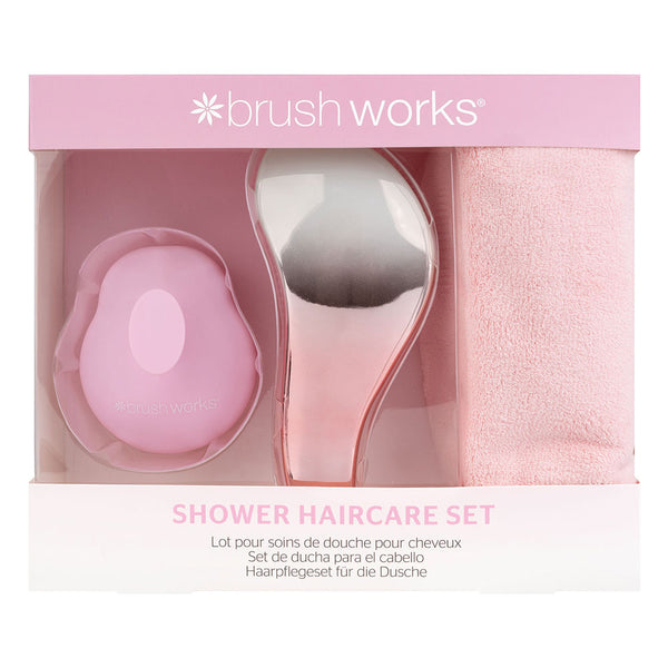 Brushworks shower haircare set