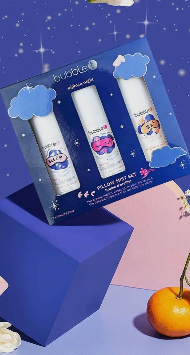 Bubble T Nightea Night Pillow Mist 3pcs Gift Set