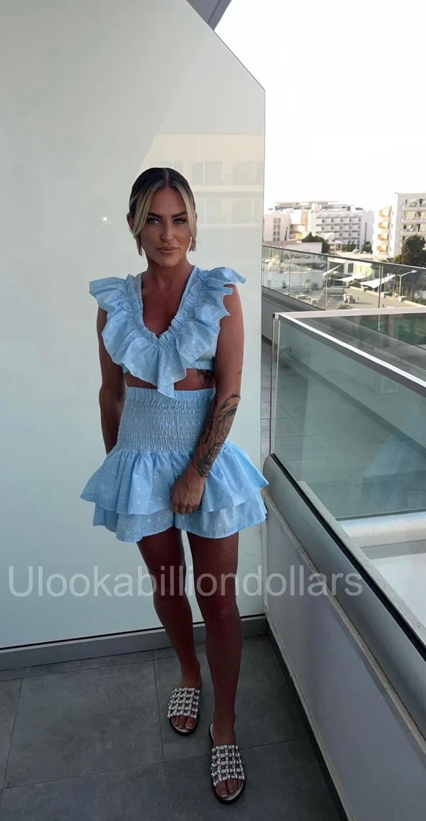 Broderie Anglaise co ord set