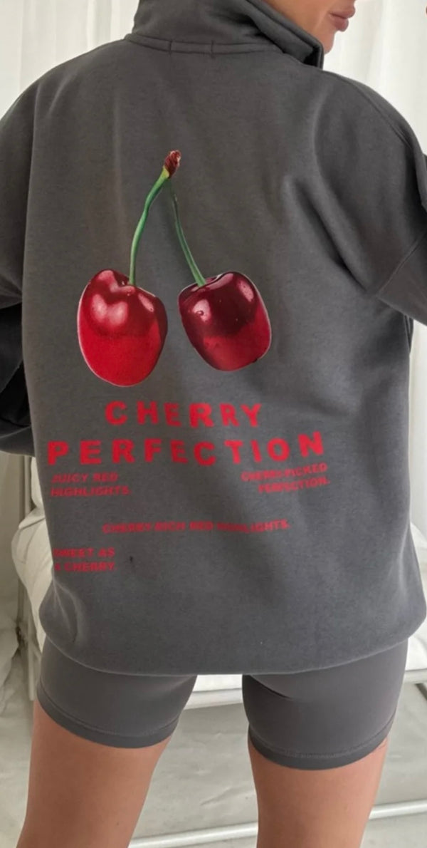 Cherry perfection sweatshirt
