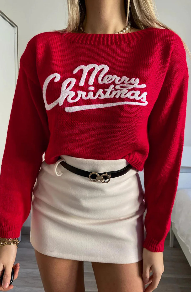 Christmas jumper - Red