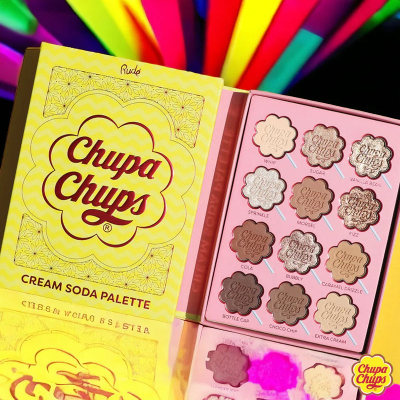 Chupa Chups X Rude Cream Soda 12 Colour Palette