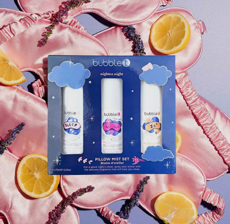 Bubble T Nightea Night Pillow Mist 3pcs Gift Set