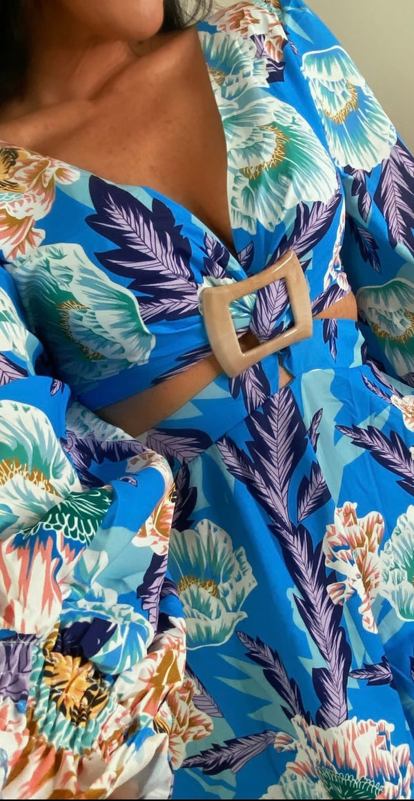 Aqua playsuit