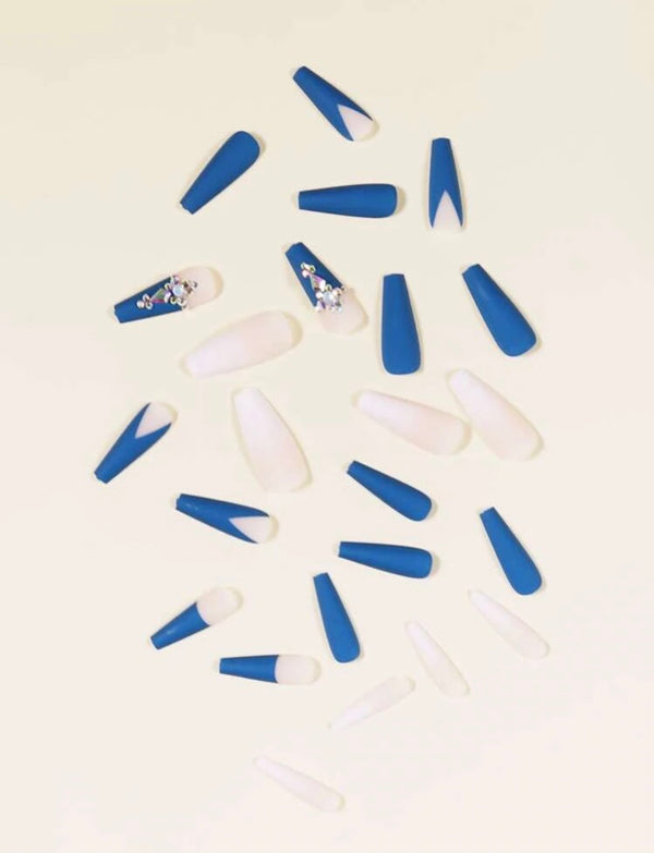 Bling Bling false nails
