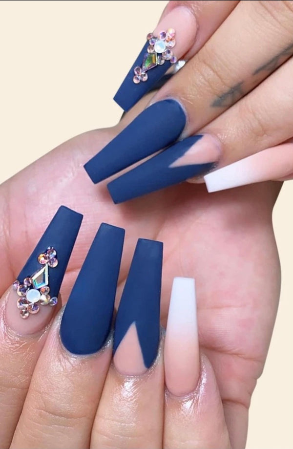 Bling Bling false nails
