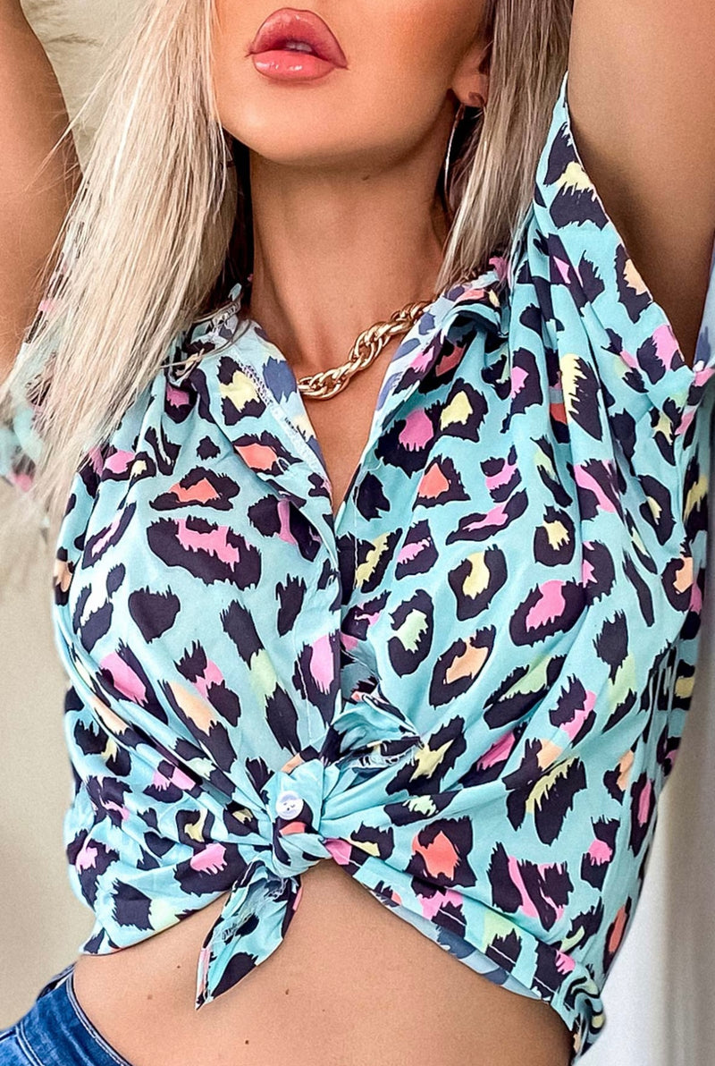 Animal shirt top