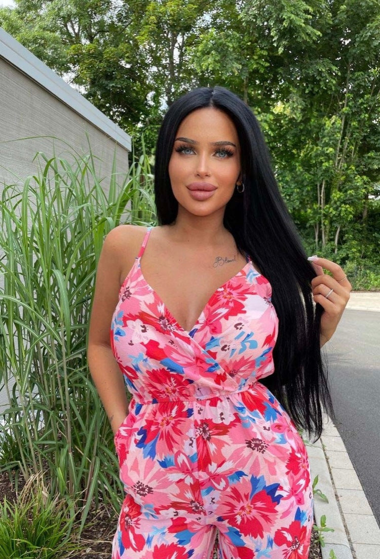 Stacey side split jumpsuit