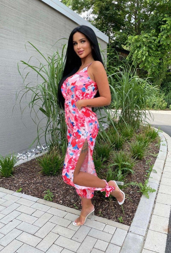 Stacey side split jumpsuit