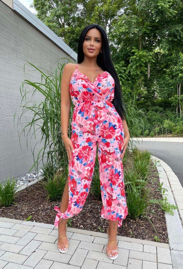 Stacey side split jumpsuit